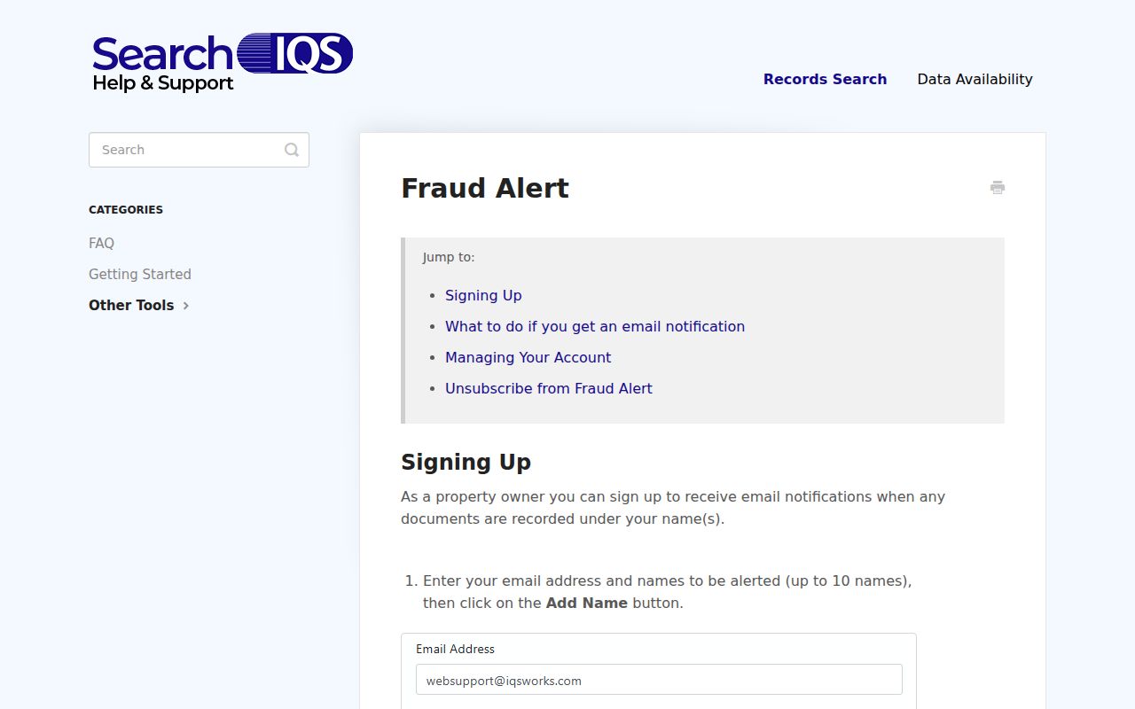 Town of Lockport residents directory County Clerk fraud alert